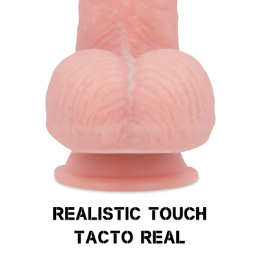 Dildo Realistico Mustang in Silicone Liquido con Base a Ventosa